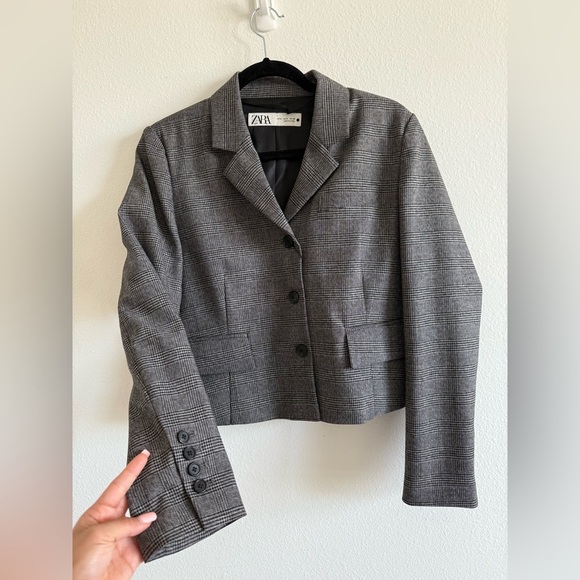 NWT Zara Cropped Blazer - Picture 5 of 6